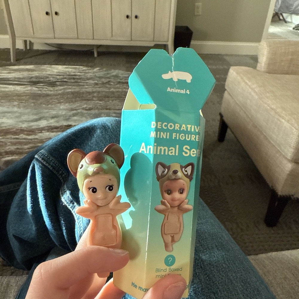 Animal Hat Mini Figures Set